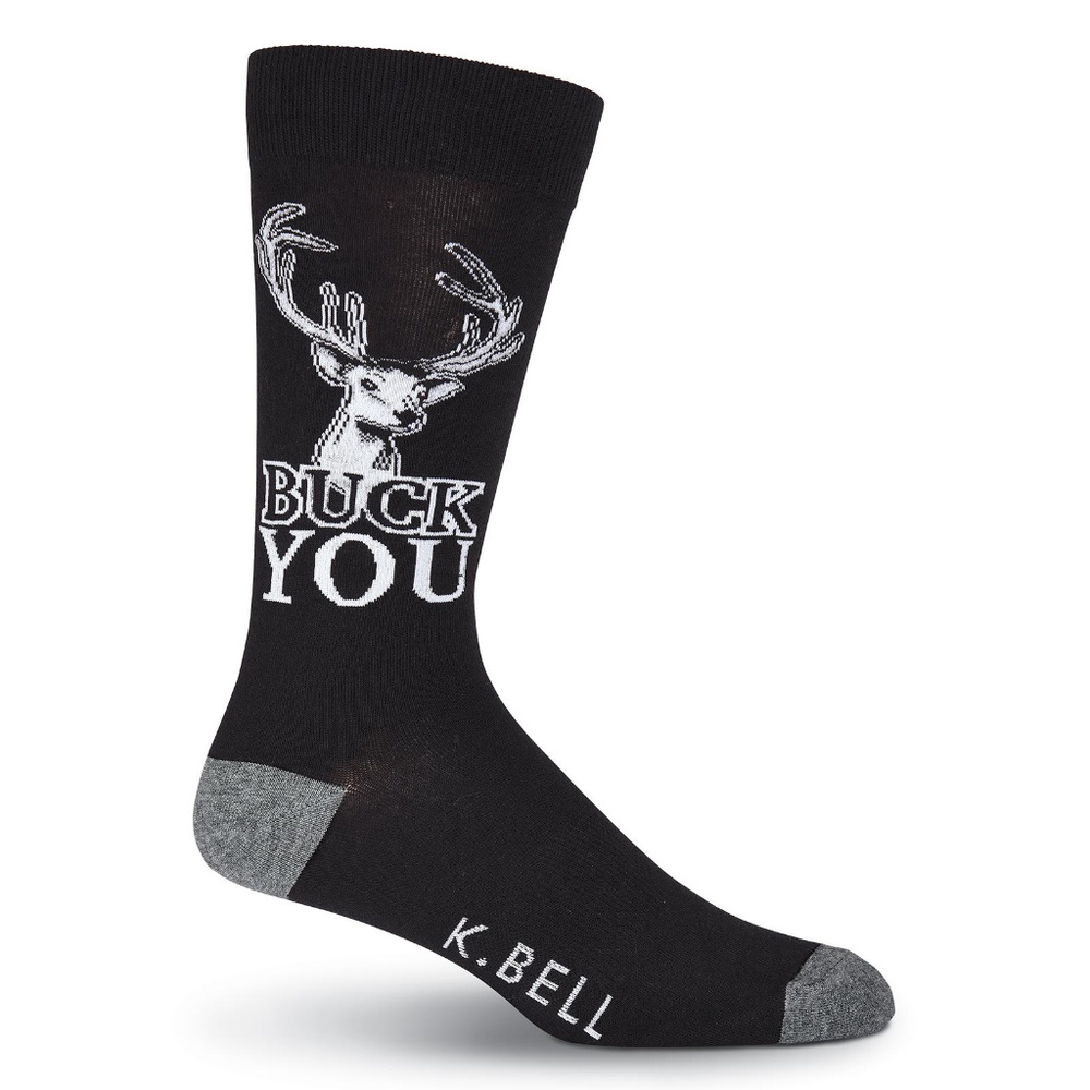 Buck You Crew Socks